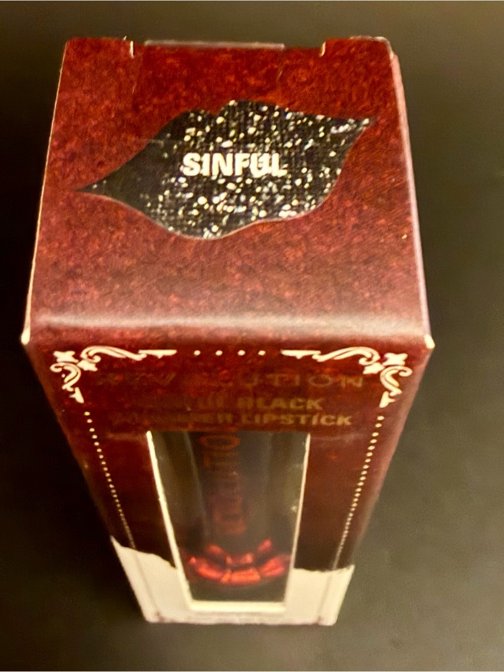 Revolution “Ghostin” Black Velvet Lip Liner & Matte Liquid Lipstick Set plus - Picture 10 of 10